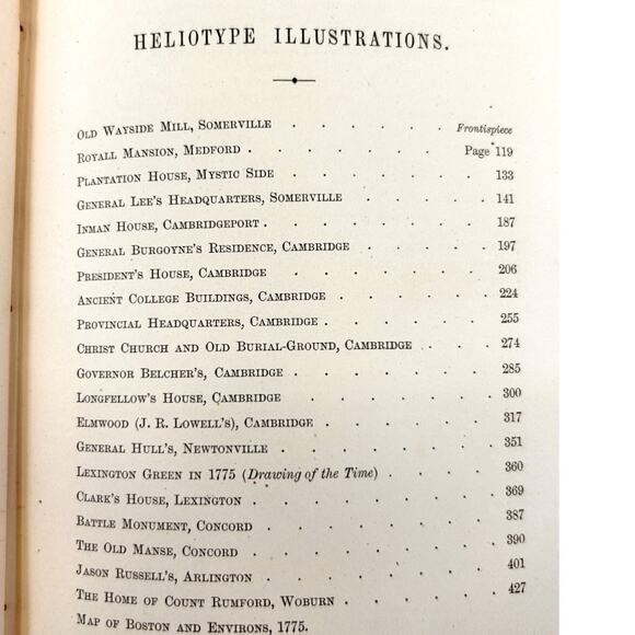 Historic Fields & Mansions of Middlesex 1874 by Samuel Adams Drake - Hardcover - Picture 15 of 16